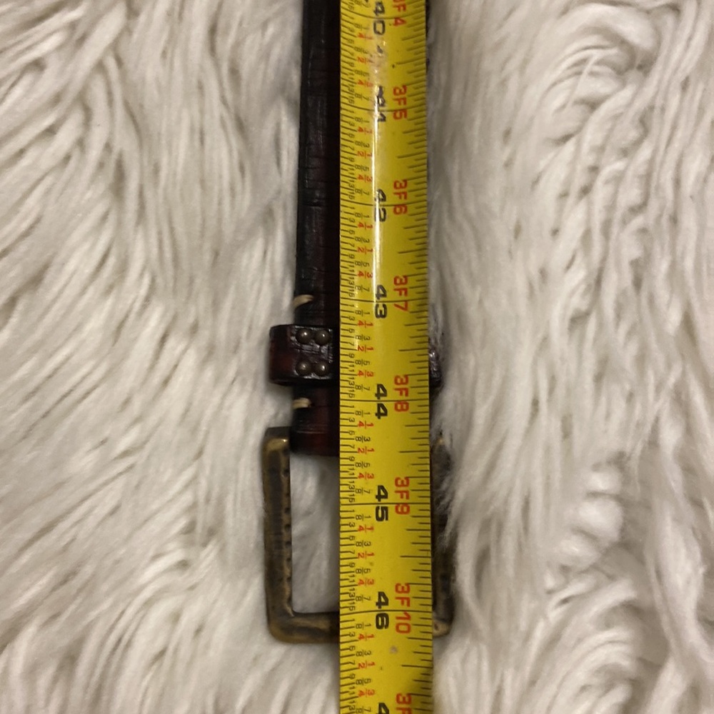 Martin Dingman Bridle Leather Man Belt excellent condition see all photos - Picture 12 of 16